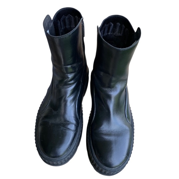 Savage x Fenty Puma Women's Black Boots Size 7.5 - Picture 2 of 9